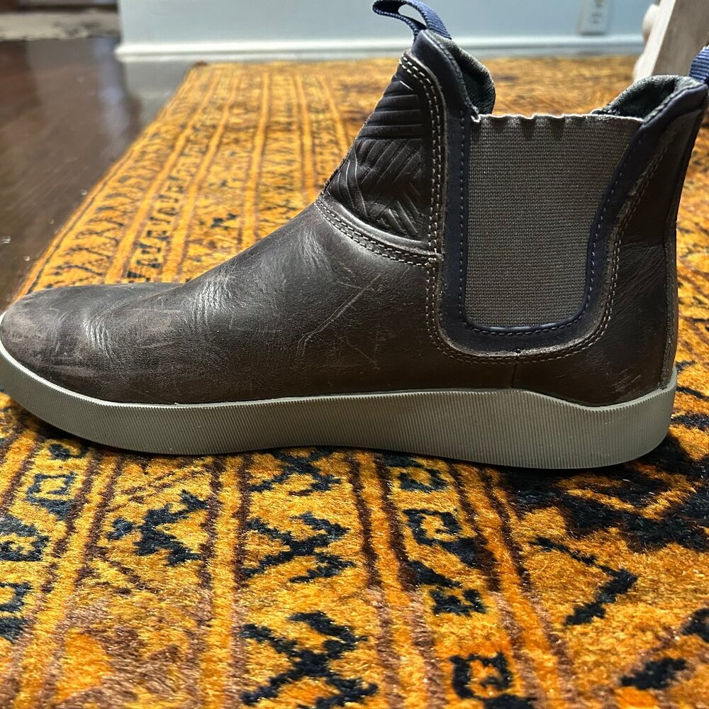 Olu Kai Chelsea boot brown (9.5)